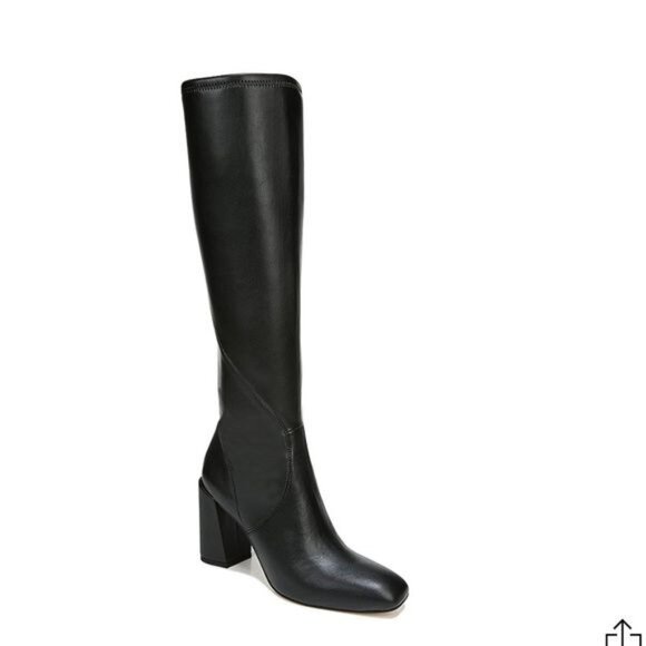 EUC Franco Sarto Gardenia Black Tall Boot/Sz. 9M - Picture 1 of 12